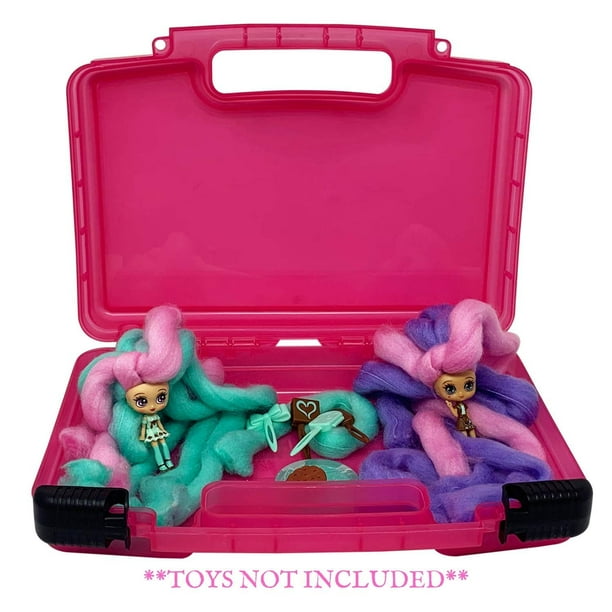 Compatible with Twisty Petz Protective Case with Handle Life Made Better Toy Playset Figures Compartment Organizer Compatible with Twisty Petz Protective Case with Handle Life Made Better Toy Playset Figures Compartment Organizer